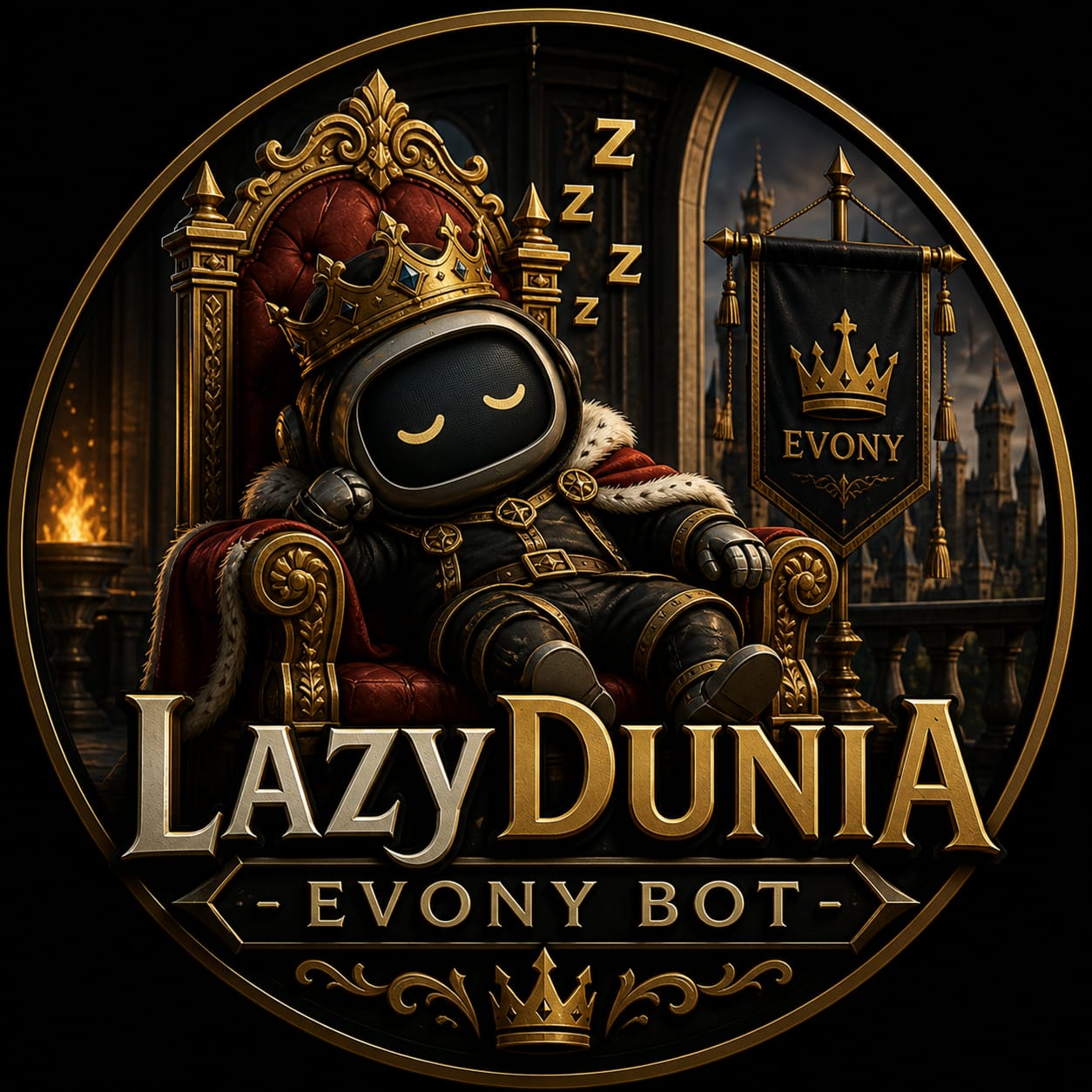 Lazy DUNIA Evony Bot Logo