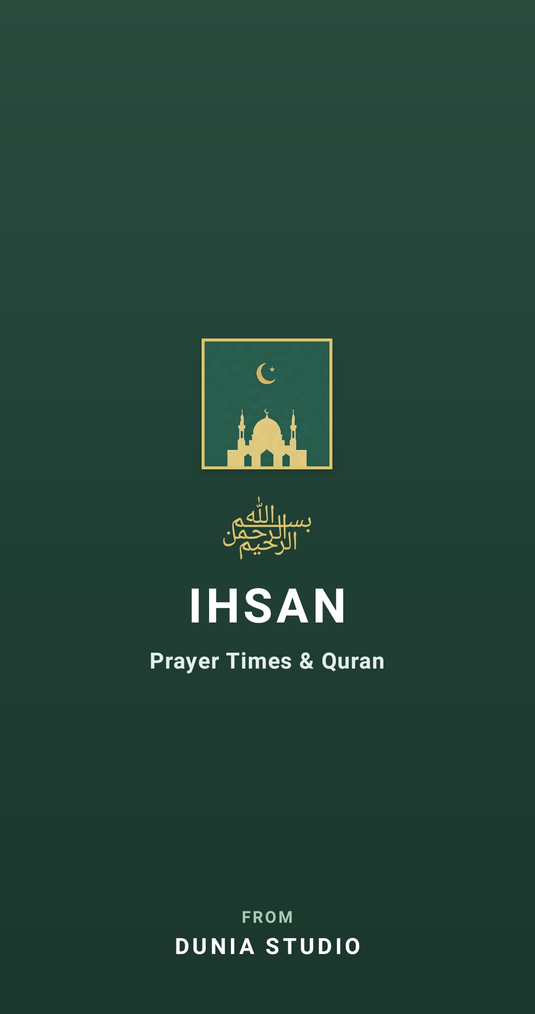 Ihsan Splash Screen