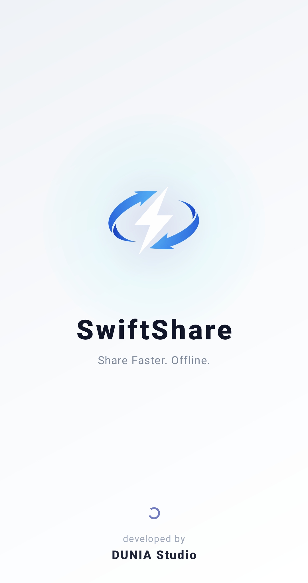 SwiftShare Splash Screen